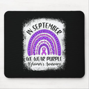 Tapis De Souris Arc-en-ciel En septembre nous portons du violet He