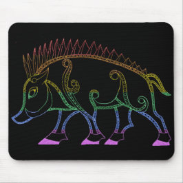 Tapis De Souris Arc en ciel foncé