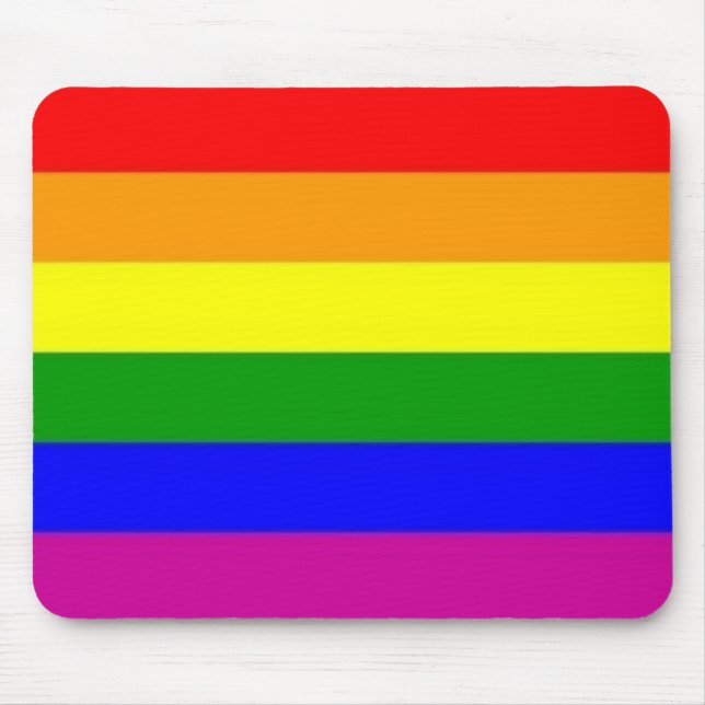 Tapis De Souris Arc-en-ciel Mousepad (Devant)