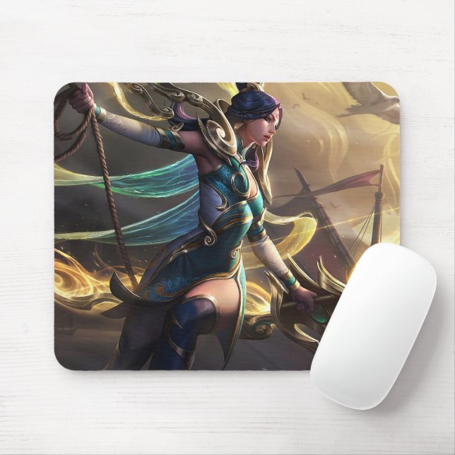 Tapis De Souris Archer Gaming Mousepad | Personnalisable  (Avec souris)