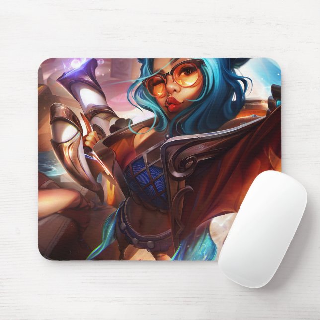 Tapis De Souris Archer Gaming Mousepad | Personnalisable  (Avec souris)