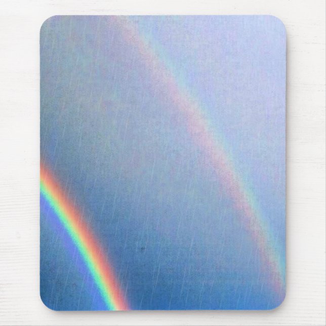 Tapis De Souris Arcs-en-ciel sous la pluie (Devant)