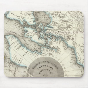 Tapis De Souris Arctique, hémisphère Nord