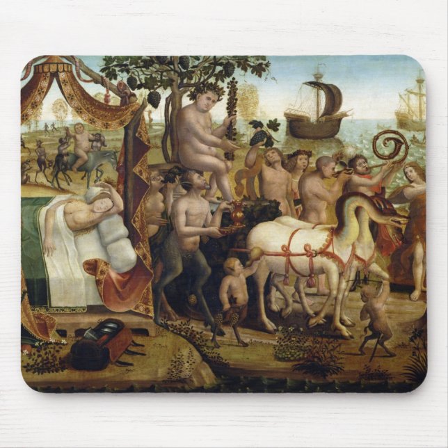 Tapis De Souris Ariadne dans Naxos, de l'histoire de Theseus (Devant)