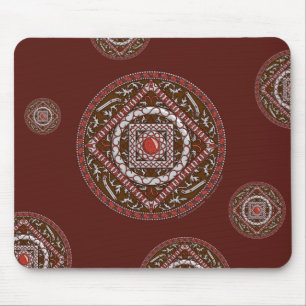 Tapis De Souris Aries Mandala Mousepad
