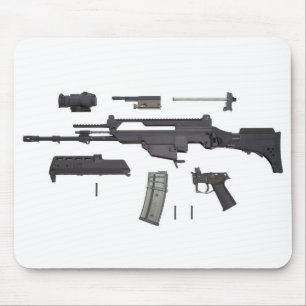 Tapis De Souris Arme automatique G36