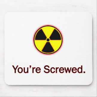 Tapis De Souris Arme nucléaire ennemie entrante !