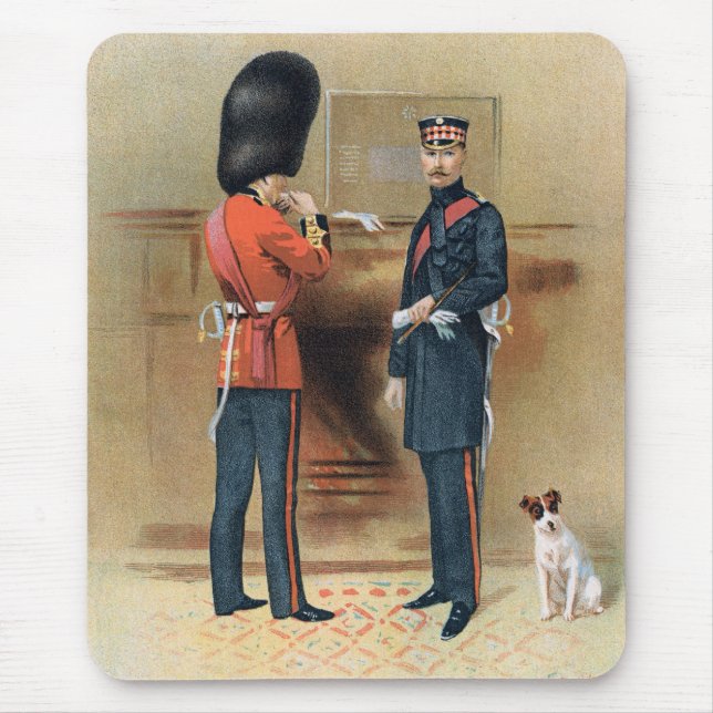 Tapis De Souris Armée britannique - les gardes d'Ecossais (Devant)