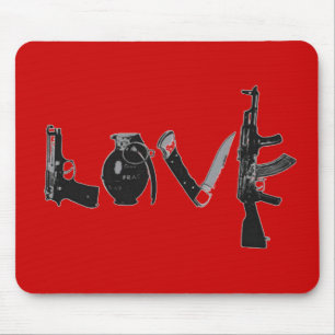 Tapis De Souris Armes d'amour