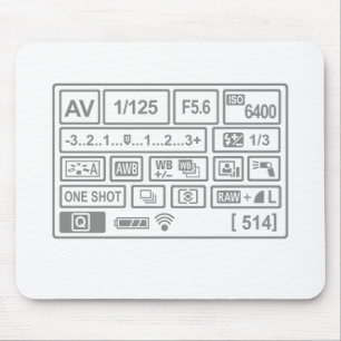 Tapis De Souris Arrangement de DSLR