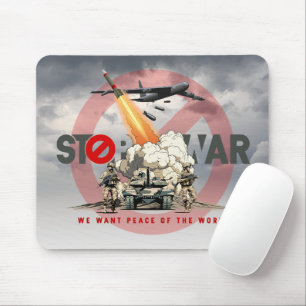 Tapis De Souris Arrêtez la guerre