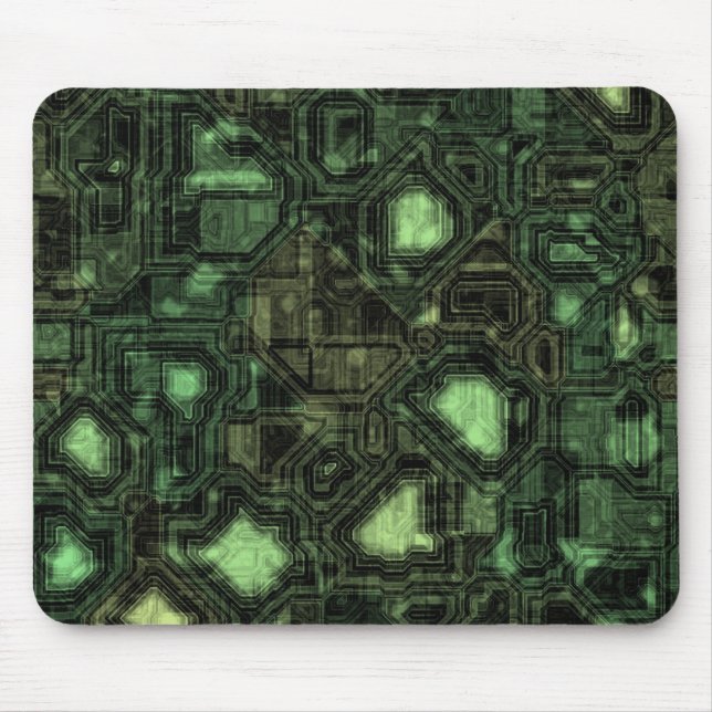 Tapis De Souris Arrière - plan de circuit d'ordinateur (Devant)