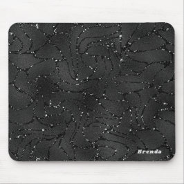 Tapis De Souris Arrière - plan de monocristolite noir