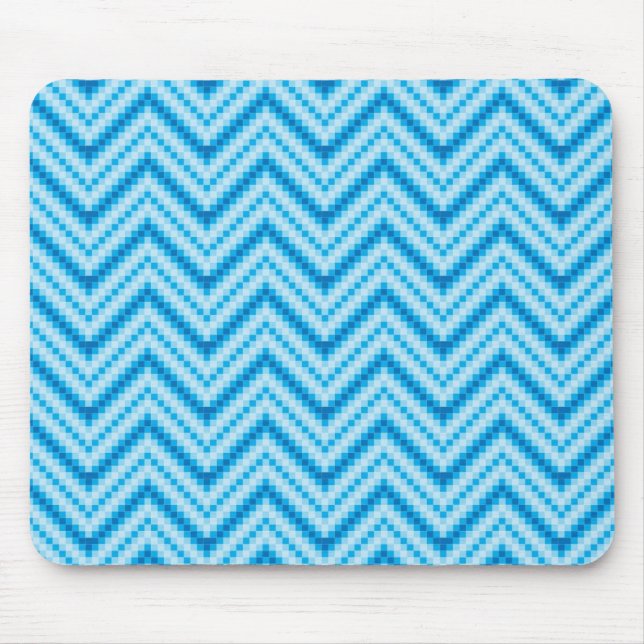 Tapis De Souris Arrière - plan de motif de Chevron (Devant)