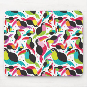 Tapis De Souris arrière - plan exotique d'oiseau de toucan du