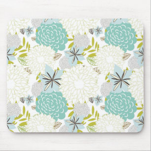 Tapis De Souris arrière - plan floral