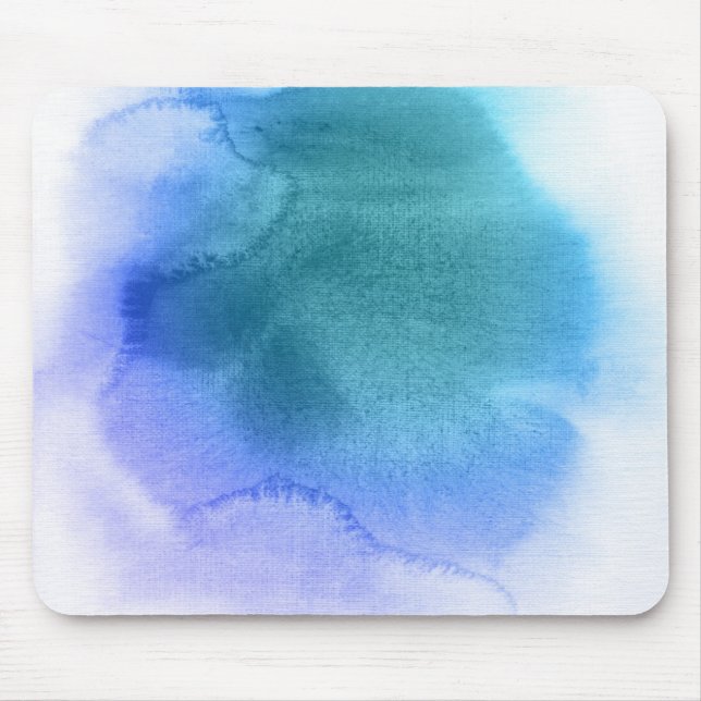 Tapis De Souris Arrière - plan peint à la main 12 d'aquarelle (Devant)
