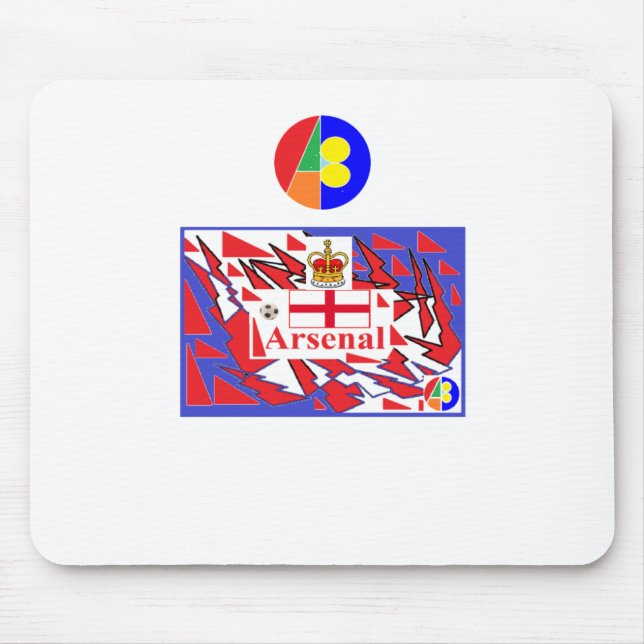 Tapis De Souris Arsenal Mousepad (Devant)