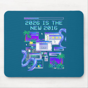 Tapis De Souris Art 2016 Vaporwave Pixel Esthétique Informatique