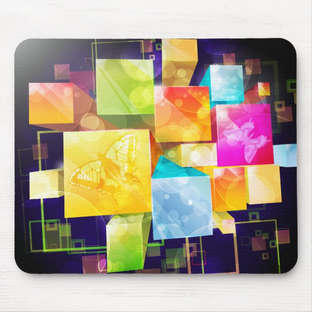 Tapis De Souris Art Abstrait 21 Mousepad (Devant)