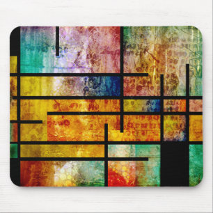 Tapis De Souris Art abstrait moderne