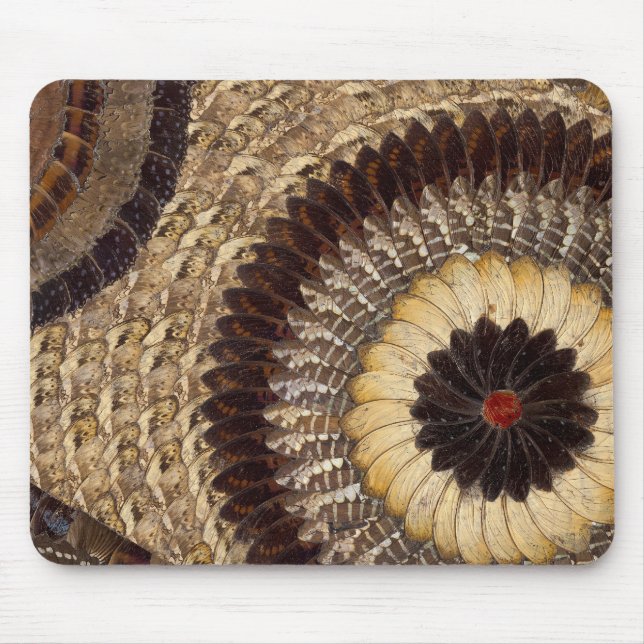 Tapis De Souris Art africain Mousepad - art déco d'aile de (Devant)