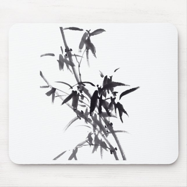 Tapis De Souris Art chinois avec peinture en bambou (Devant)