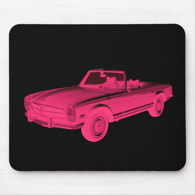 Tapis De Souris Art de bruit convertible du benz 280 SL de (Devant)