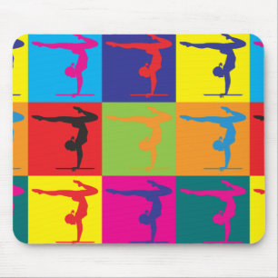 Tapis De Souris Art de bruit de gymnastique