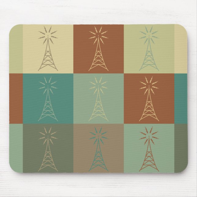 Tapis De Souris Art de bruit par radio amateur (Devant)