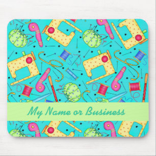Tapis De Souris Art de couture personnalisé par turquoise Mousepa