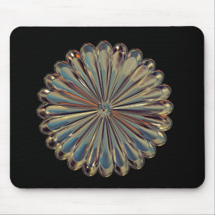 Tapis De Souris Art deco flower medallion mousepad
