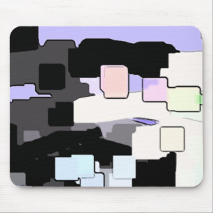 Tapis De Souris Art géométrique "Dream Blue"