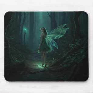 Tapis De Souris Art Imaginaire Fée Forêt Enchantée