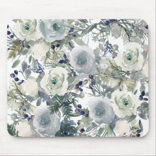 Tapis De Souris Art Jardin Fleur