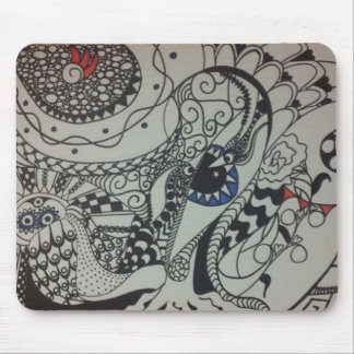 Tapis De Souris art spirituel d'embrouillement de kelletts