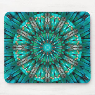 Tapis De Souris Art Turquoise 1 Mousepad