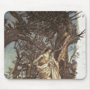 Tapis De Souris Arthur Rackham jamais si las, jamais si
