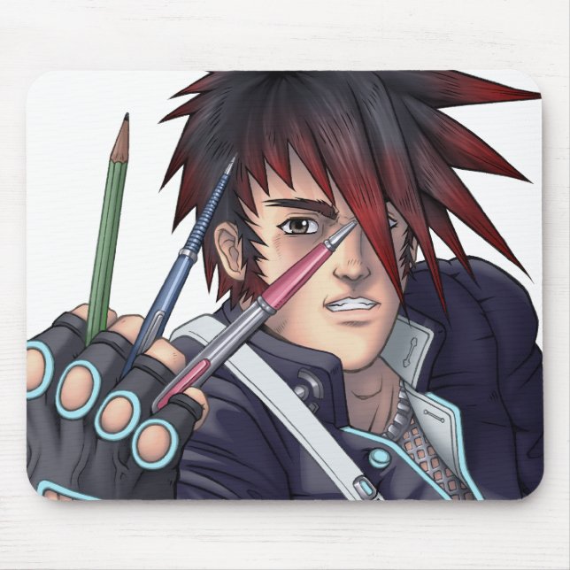 Tapis De Souris Artiste Anime Manga (Devant)
