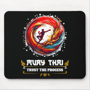 Tapis De Souris Arts Martiaux MMA Boxe Thaïlandaise Kickboxing Drô
