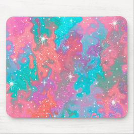 Tapis De Souris Artwork spatial Abstrait| Panier de souris