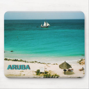 Tapis De Souris Aruba_beach Mousepad