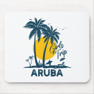 Tapis De Souris Aruba Girls Trip 2025 vacances en famille