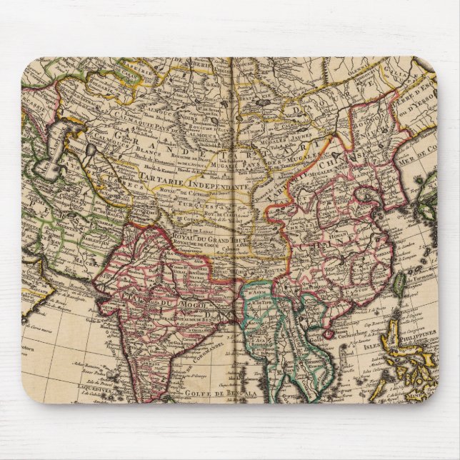 Tapis De Souris Asie (Devant)