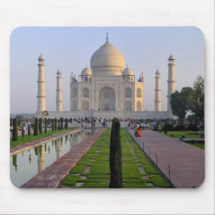Tapis De Souris Asie, Inde, Uttar Pradesh, Agra. Le Taj 3