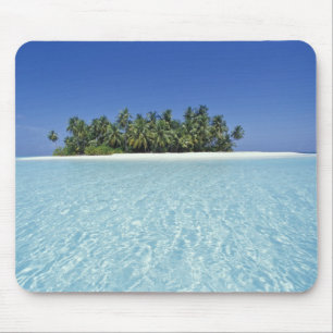 Tapis De Souris ASIE, Maldives, Atoll Ari, Inhabité