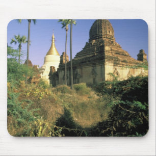 Tapis De Souris Asie, Myanmar, Bagan. Temple Kubyauk-Gyi.