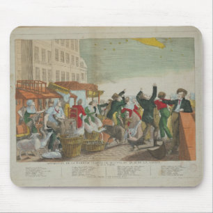 Tapis De Souris Aspect de la grande comète en 1811