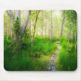 Tapis De Souris Aspens and Lush Grasses at Convict Lake