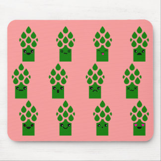 Tapis De Souris Asperge mignonne